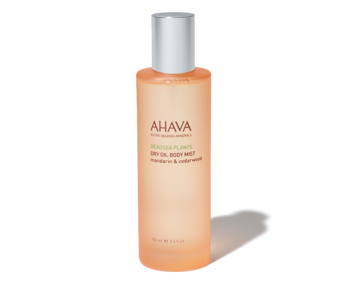 Ahava Dry Oil Body Mist Deadsea Plants Mandarin & Cedarwood 3.4oz Disc   gelmersea