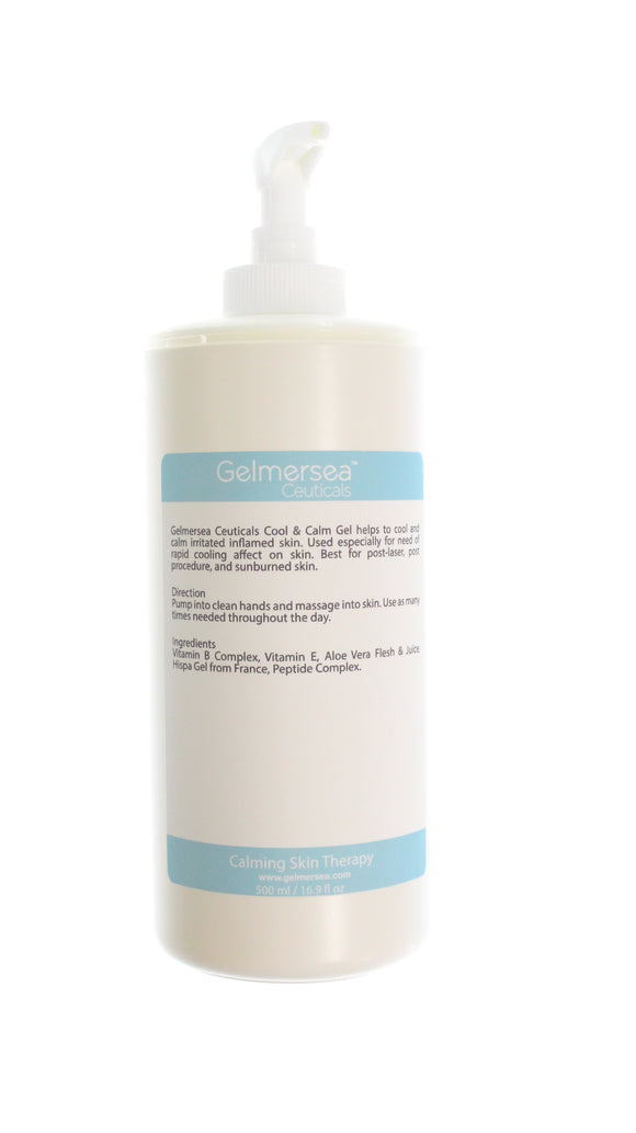 Gelmersea Hydrating Recovery Mask (Rapid Calming Gel Compatible with Nebulyft Machine)16.9 fl oz / 500 ml Mega Size