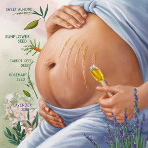 Choosing the best stretch mark oil