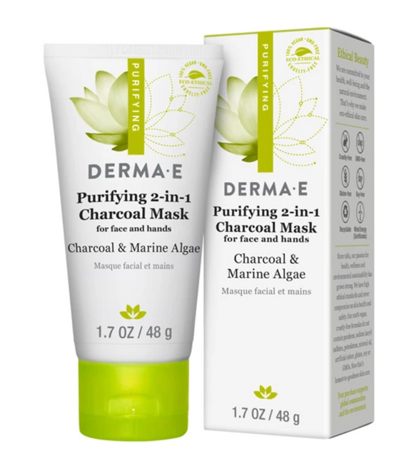 Dermae Purifying 2-in-1 Charcoal Mask with Marine Algae 1.7oz