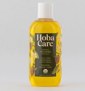 Hoba Care Jojoba Oil 100% Organic 8 fl oz