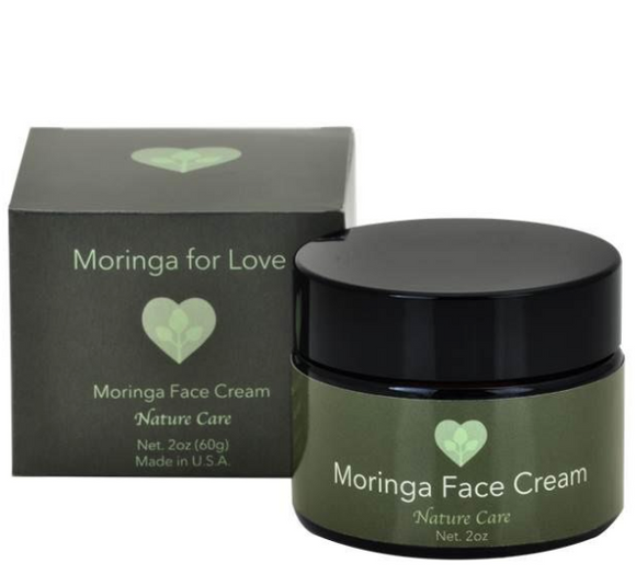 Moringa For Love: Moringa Face Cream 2oz