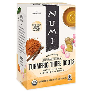 NUMI Organic Tea Tumeric Three Roots