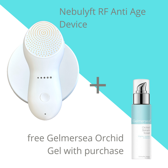 Nebulyft RF MEMS Anti-age Beauty Device + Gelmersea Orchid Serum Toner 100ml