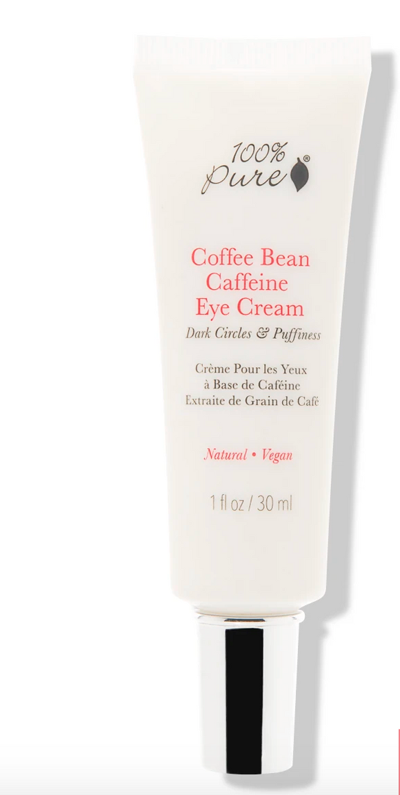 100% Pure: Coffee Bean Caffeine Eye Cream 1fl oz
