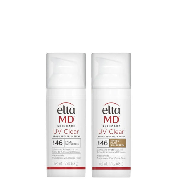 EltaMD UV Clear Tinted & Untinted Broad Spectrum SPF 46 Duo