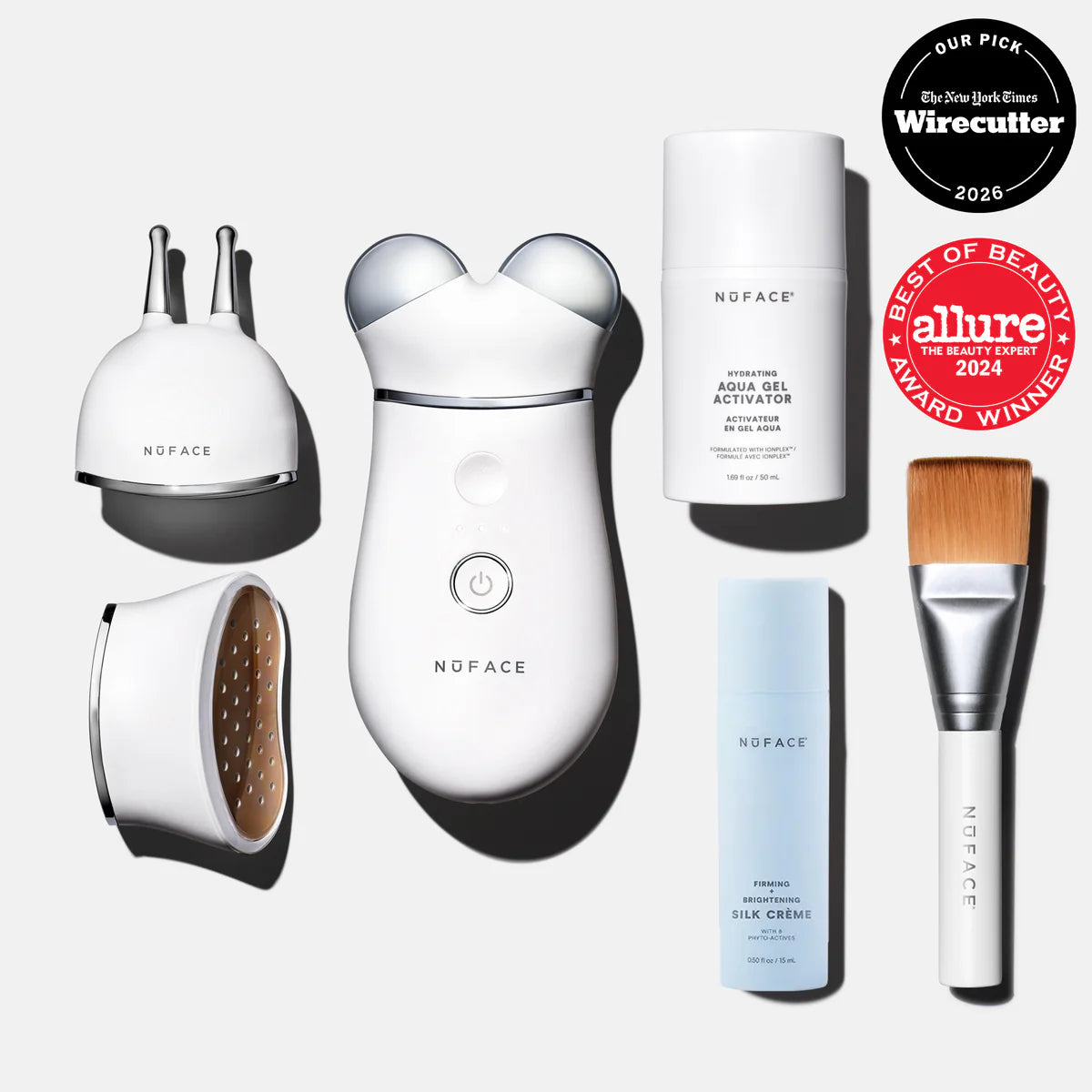 NuFace TRINITY+ Complete Microcurrent Facial Lifting Set – gelmersea