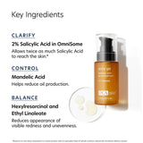 PCA SKIN Acne Gel, 2% Salicylic Acid Face and Spot Treatment, 1 Fl Oz