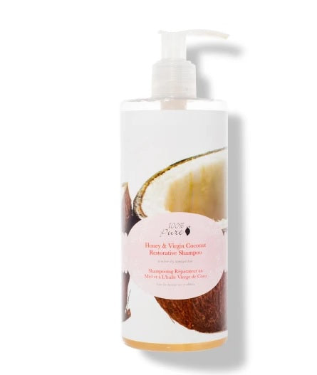 100% Pure Honey & Virgin Coconut Shampoo 13 oz