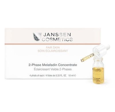 Janssen Cosmetics: 2 Phase Melafadin Concentrate 4 x 10ml 0.33oz