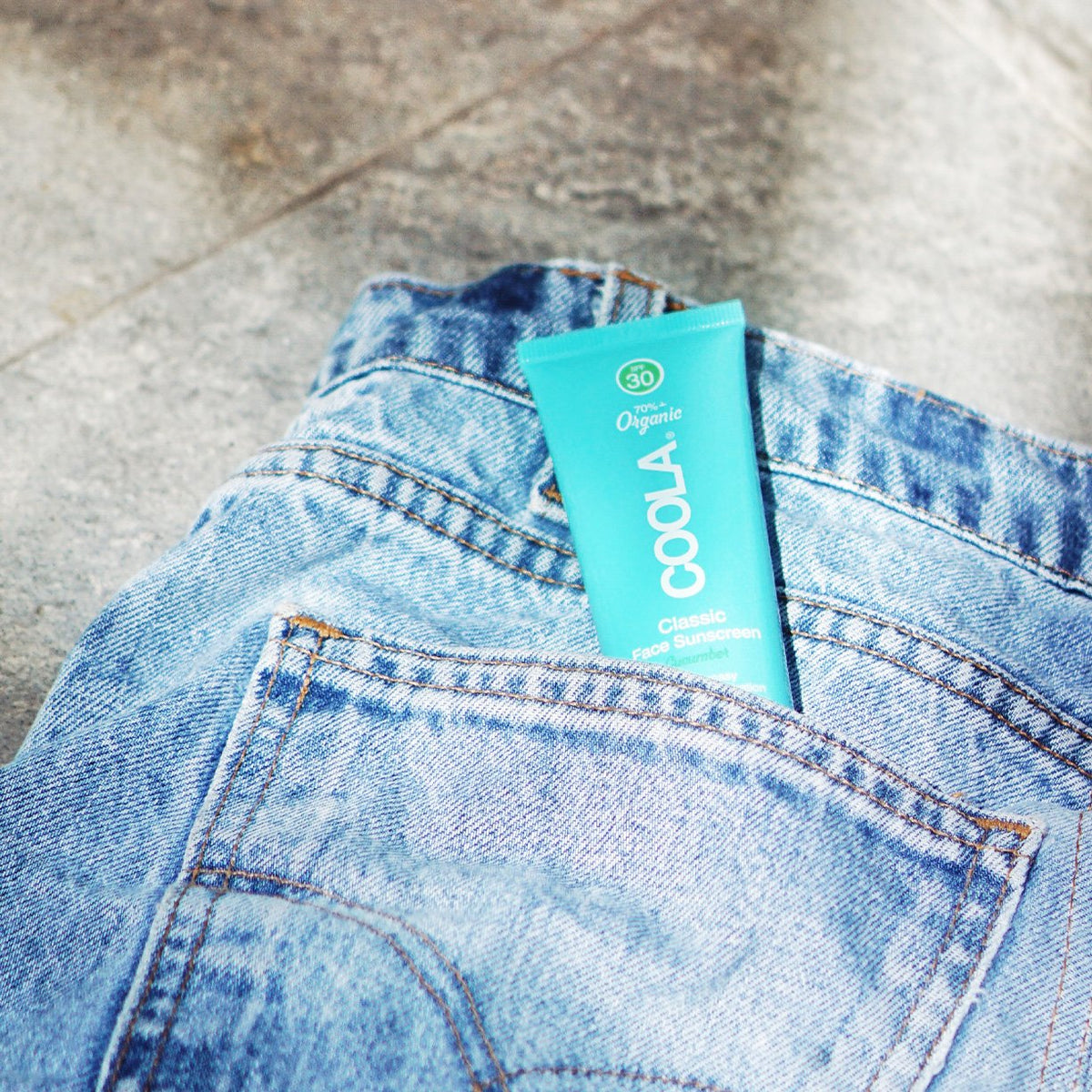 Coola Classic Face Organic Sunscreen Lotion SPF 30 (Cucumber) 1.7oz ...